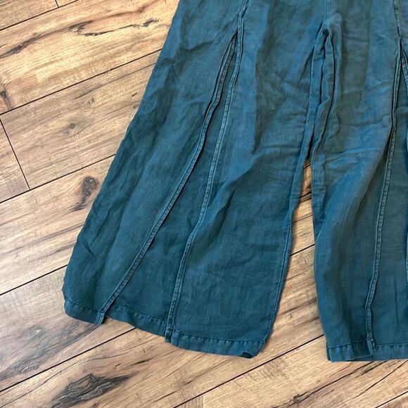 YFB Young Fabulous & Broke size XS linen blend cropped pants - Picture 2 of 4